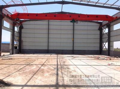 銷售萊州市5噸10噸16噸20噸單梁起重機 價格 生產廠家圖片_高清圖_細節(jié)圖-山東冠華重工機械 -